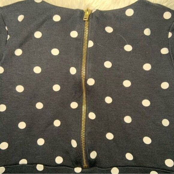 Sz 6 - 8 Y H&M Sanrio Hello Kitty Black & White Polka Dot Dress - Picture 3 of 7